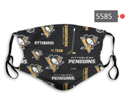 2020 NHL Pittsburgh Penguins Dust mask with filter->new jersey devils->NHL Jersey